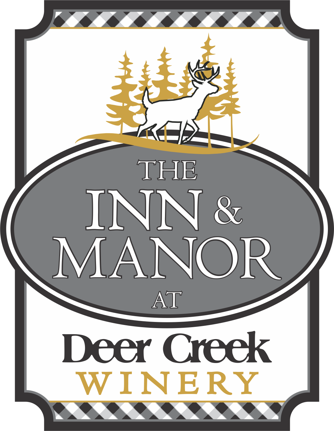 The Inn and Manor - vertical color logo