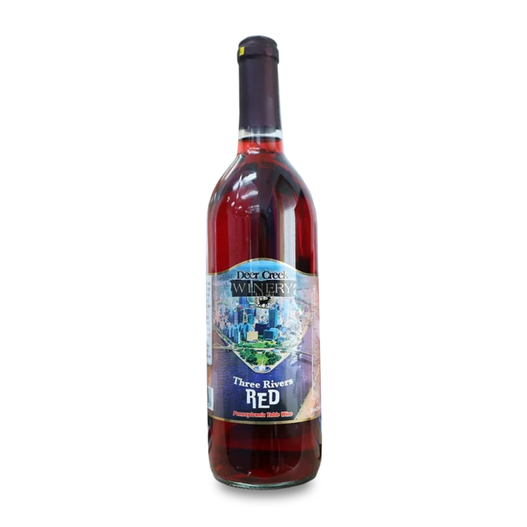 Three Rivers Red wine from Deer Creek Winery